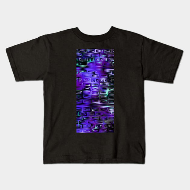 Ultraviolet Dreams 297 Kids T-Shirt by Boogie 72